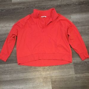 DSG Vibrant Red Fleece Pullover